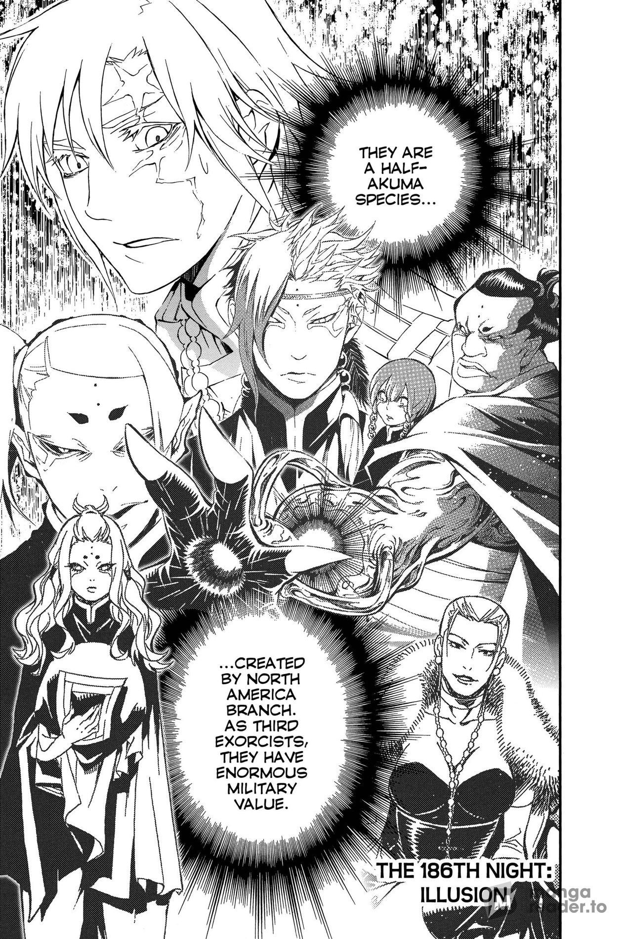 D Gray man, Chapter 186 image 01