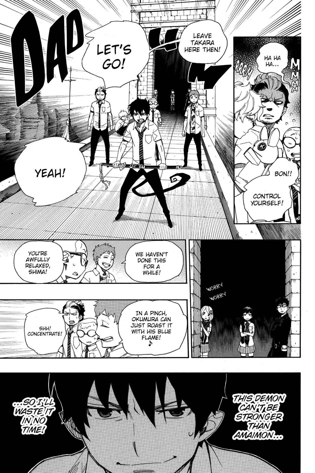 Blue Exorcist, Chapter 40 - Blue Exorcist Manga Online