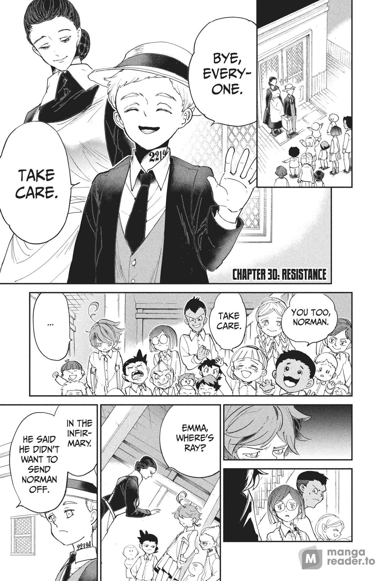 The Promised Neverland, Chapter 30 image 01