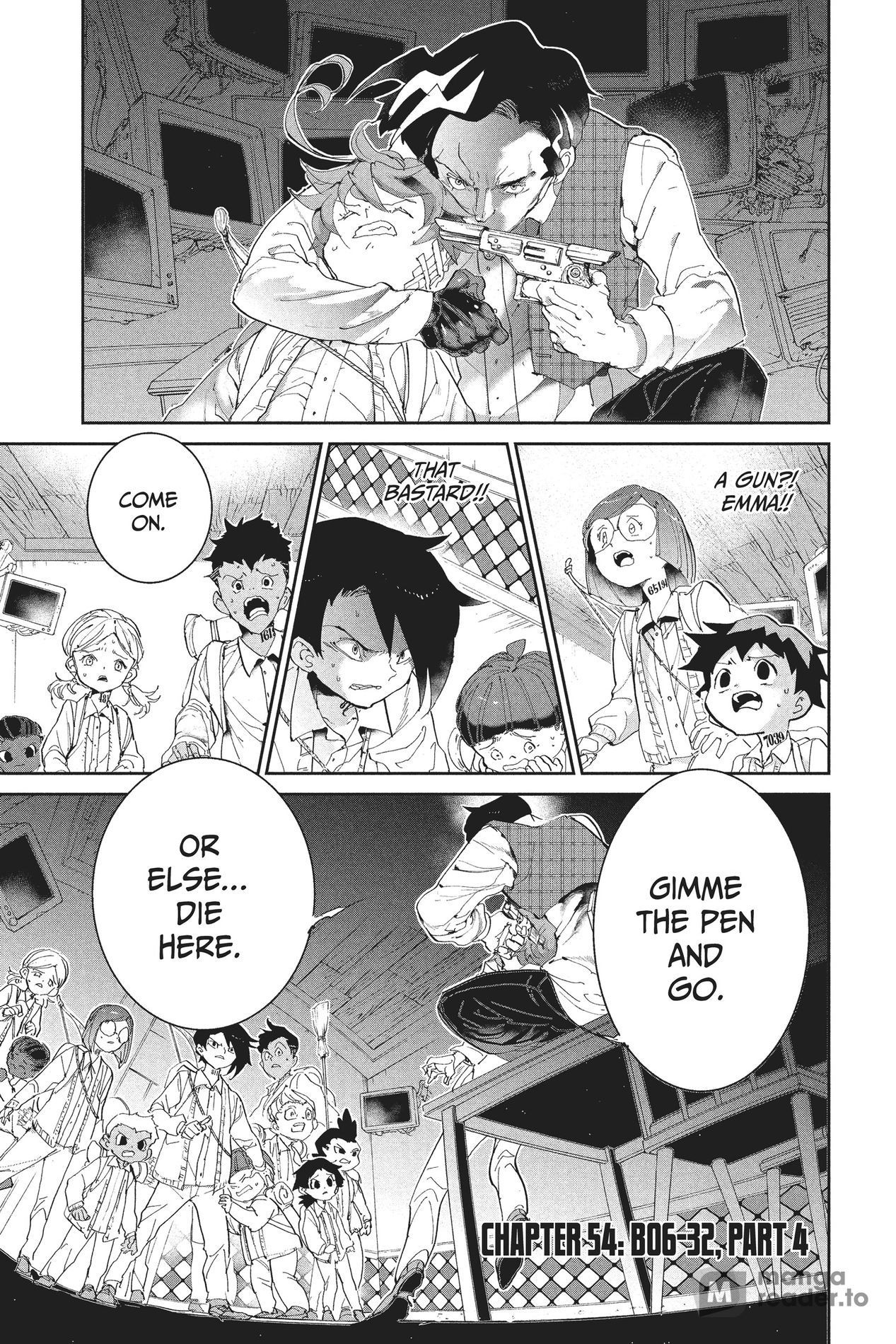 The Promised Neverland, Chapter 54 image 01