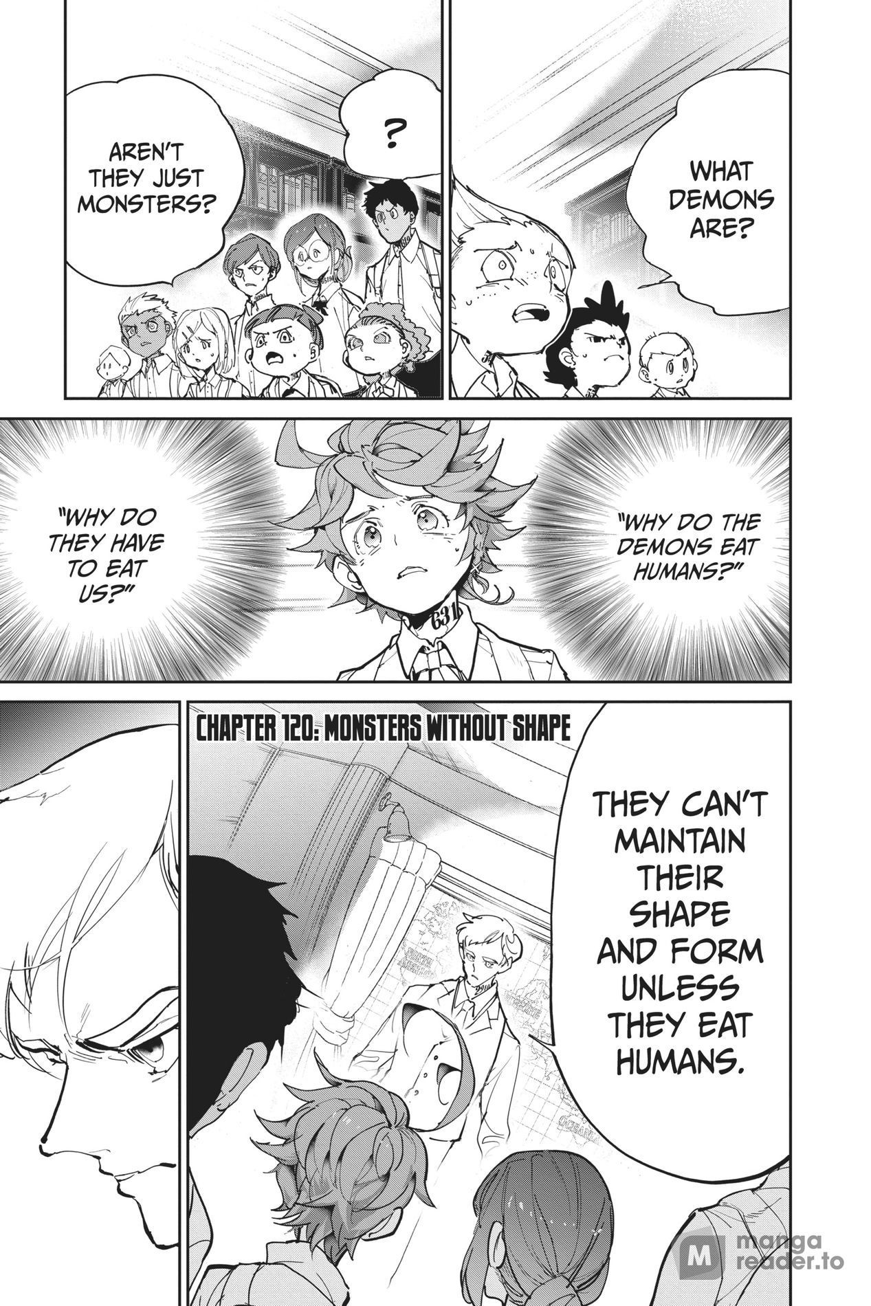 The Promised Neverland, Chapter 120 image 01