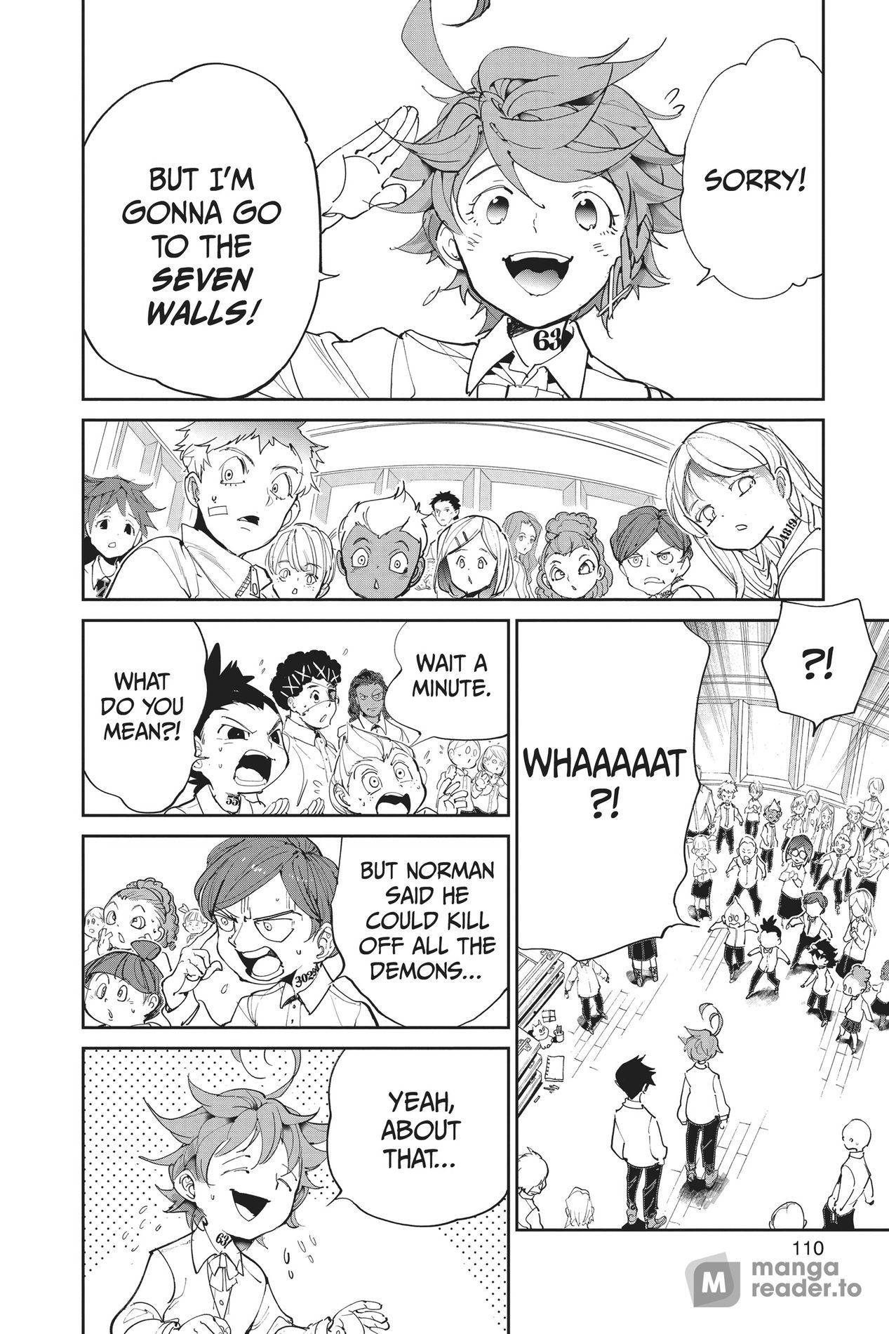 The Promised Neverland, Chapter 130 image 01