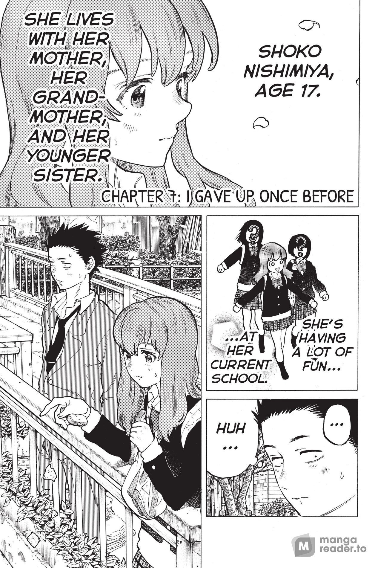 A Silent Voice, Chapter 7 image 01