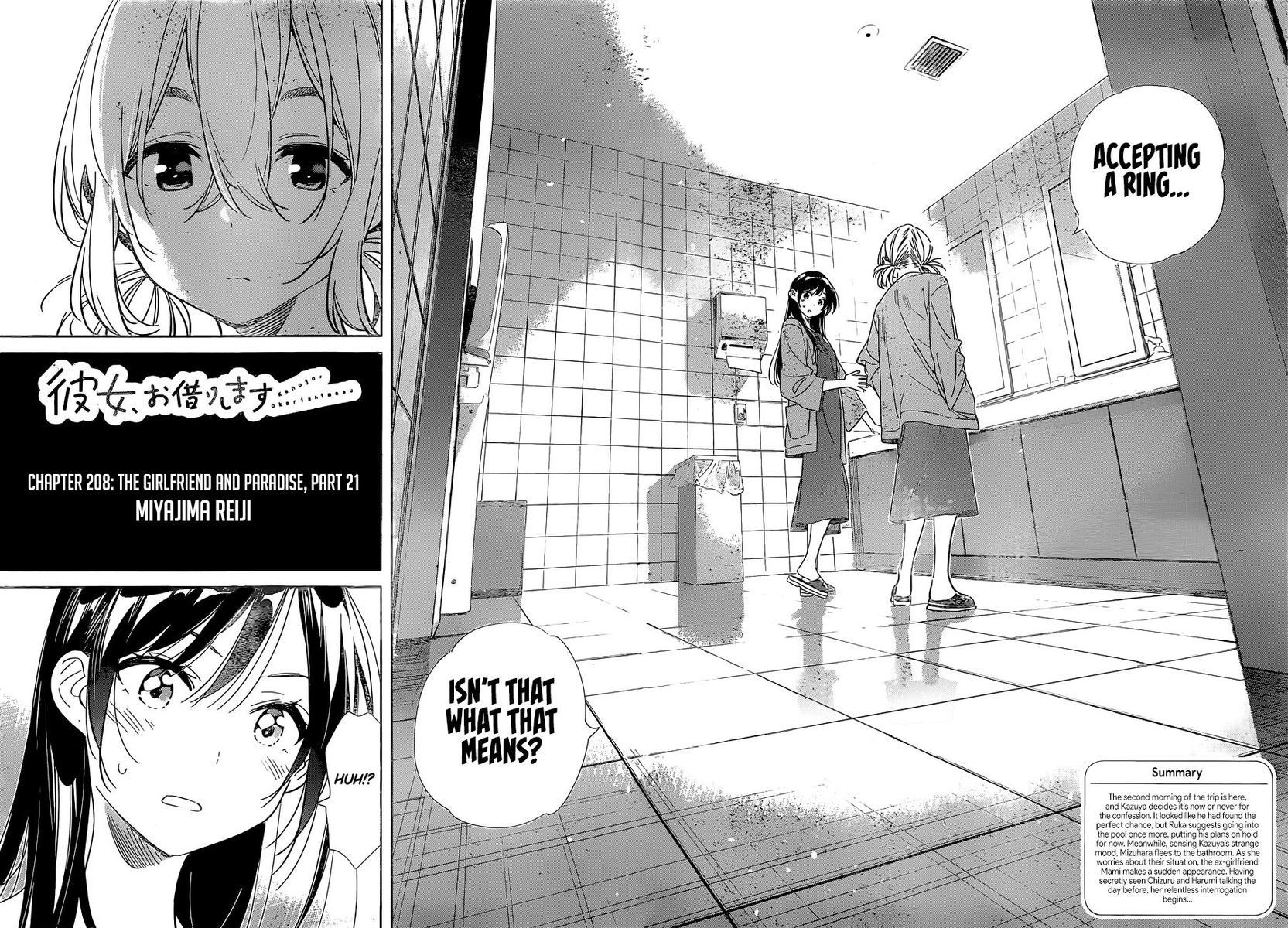 Rent-A-Girlfriend, Chapter 208 image 02