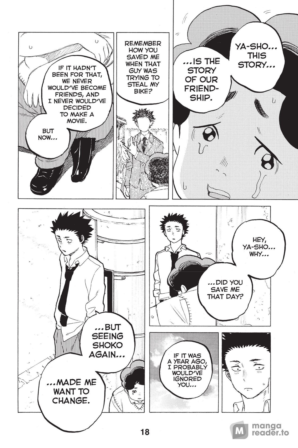 A Silent Voice, Chapter 33 image 16