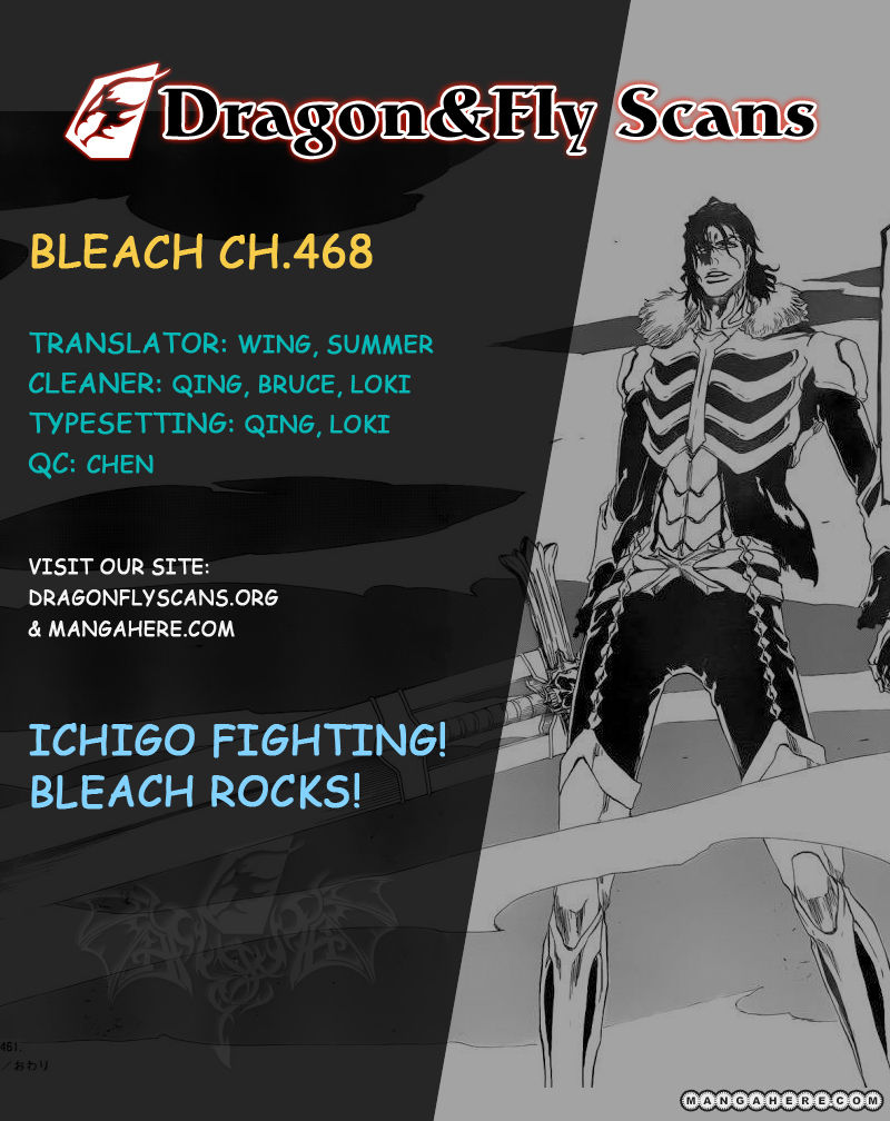 Bleach, Chapter 468 image 01
