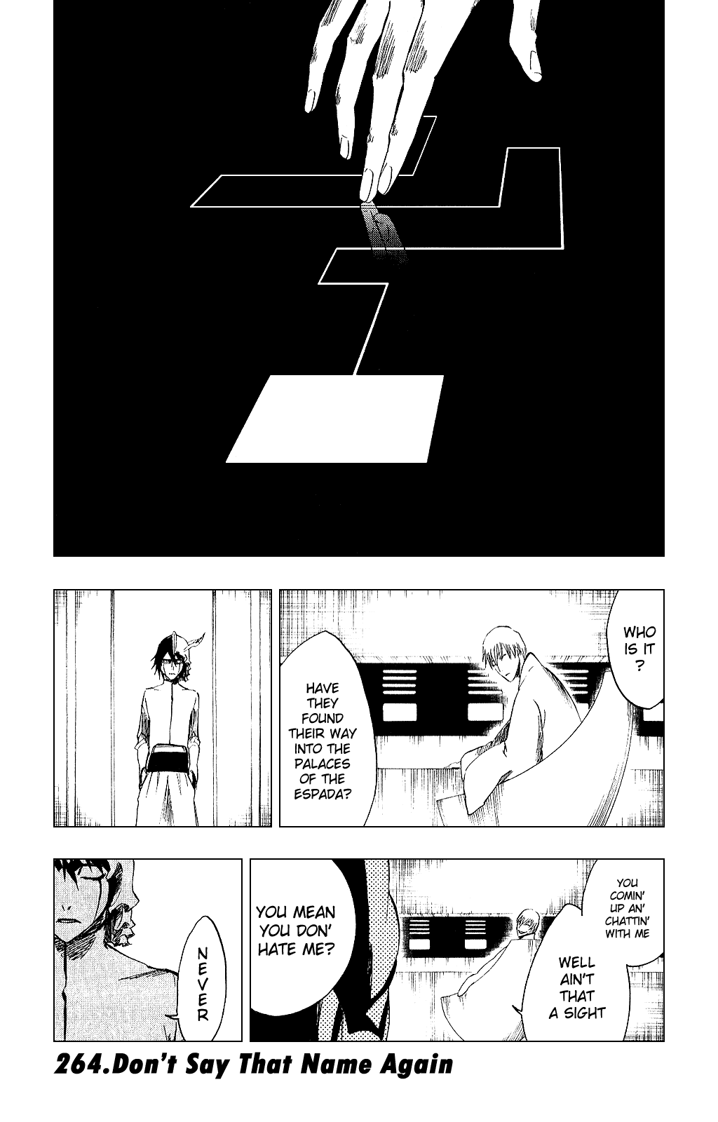 Bleach, Chapter 264 image 01