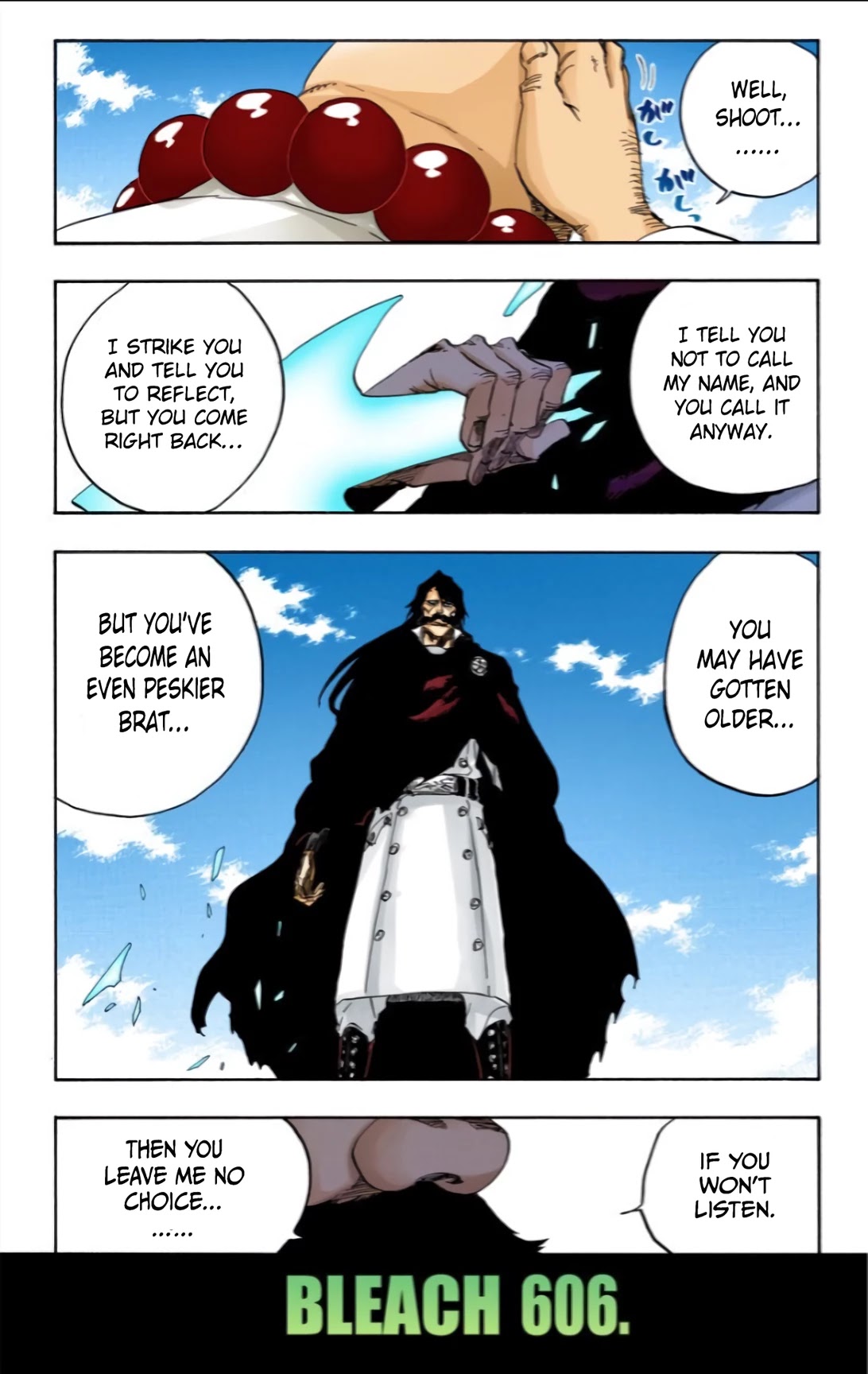 Bleach, Chapter 606 image 01