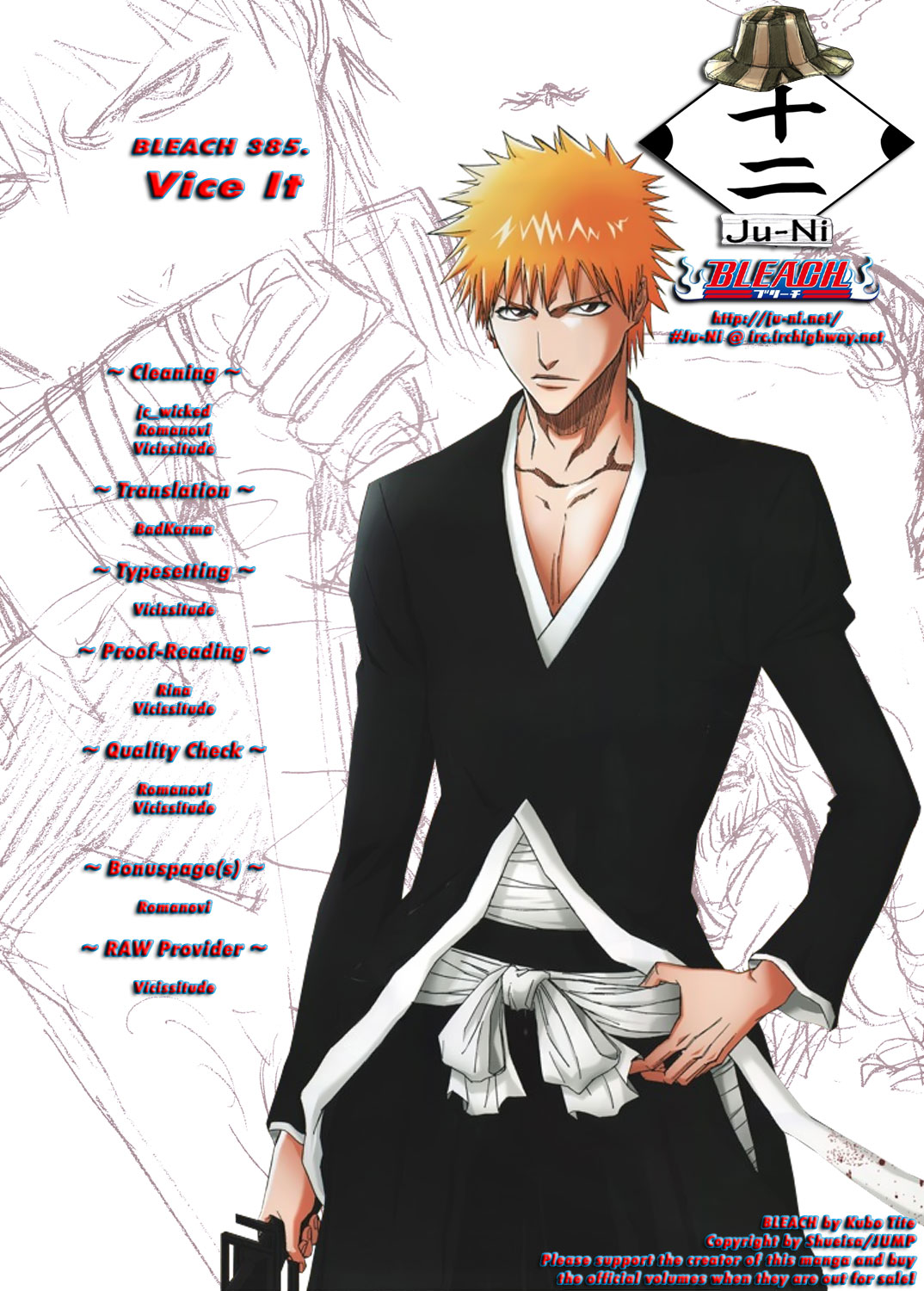 Bleach, Chapter 385 image 01