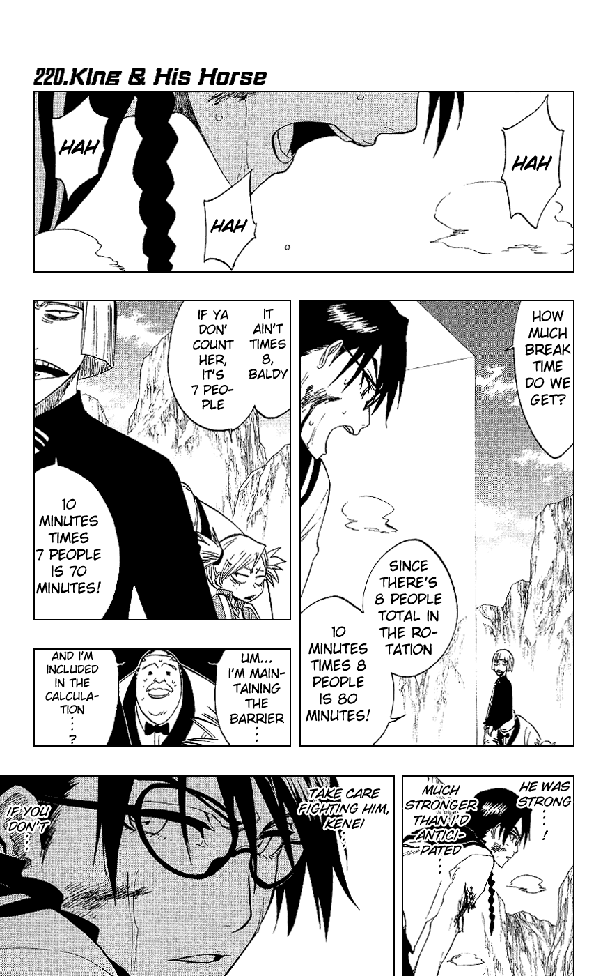 Bleach, Chapter 220 image 01