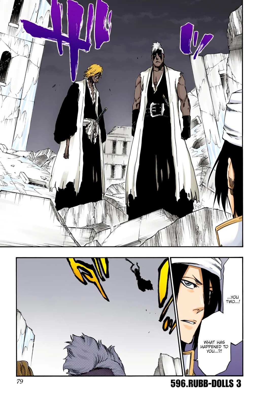 Bleach, Chapter 596 image 01