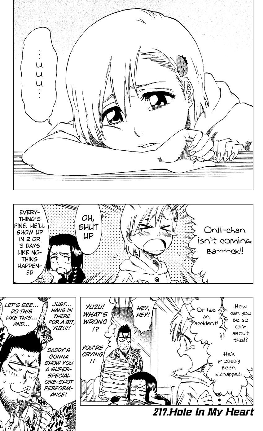 Bleach, Chapter 217 image 01