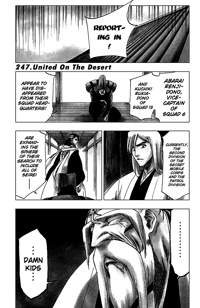 Bleach, Chapter 247 image 01