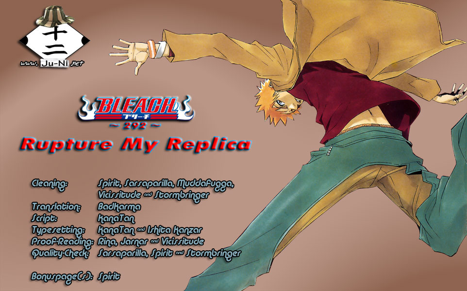 Bleach, Chapter 292 image 01