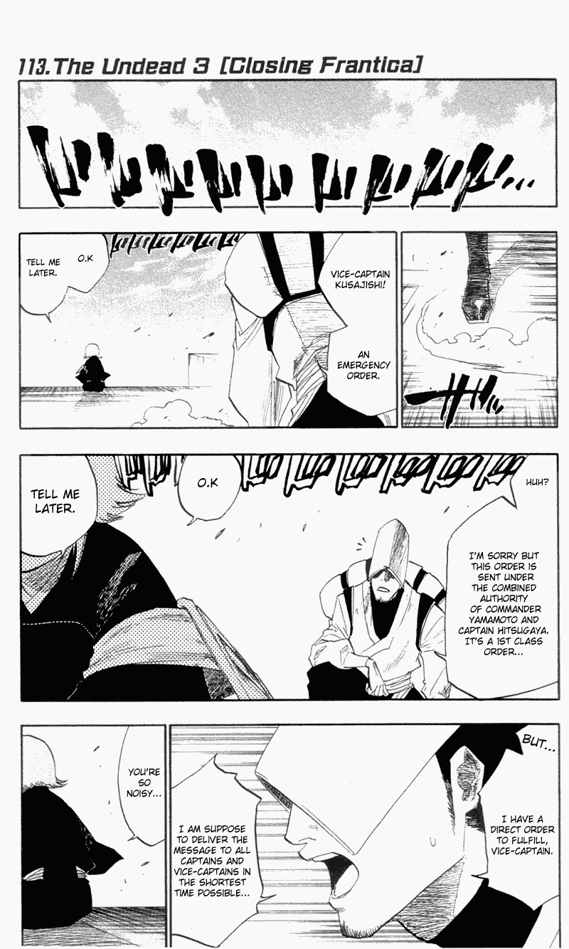 Bleach, Chapter 113 image 01