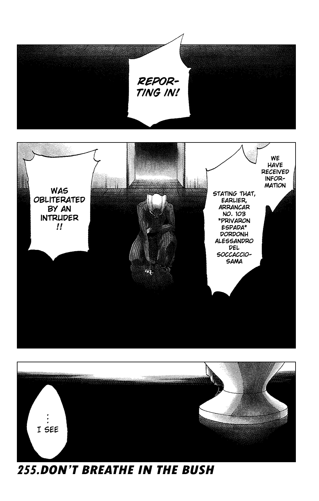 Bleach, Chapter 255 image 01