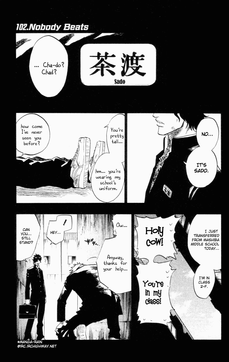 Bleach, Chapter 102 image 01