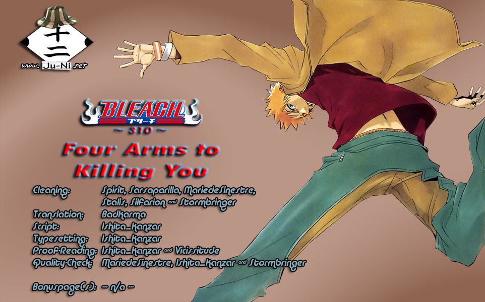 Bleach, Chapter 310 image 01