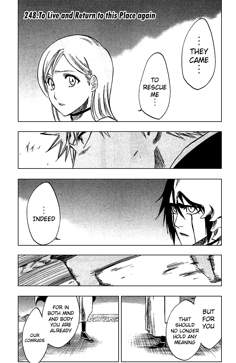 Bleach, Chapter 248 image 01