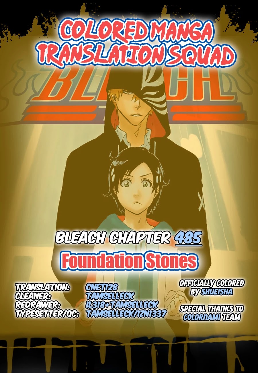 Bleach, Chapter 485 image 01