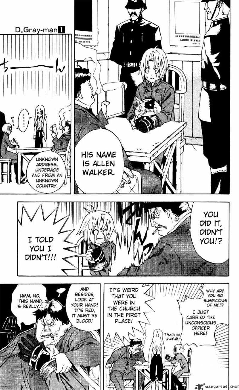D Gray man, Chapter 1 - Read D Gray man Manga Online – English Scans