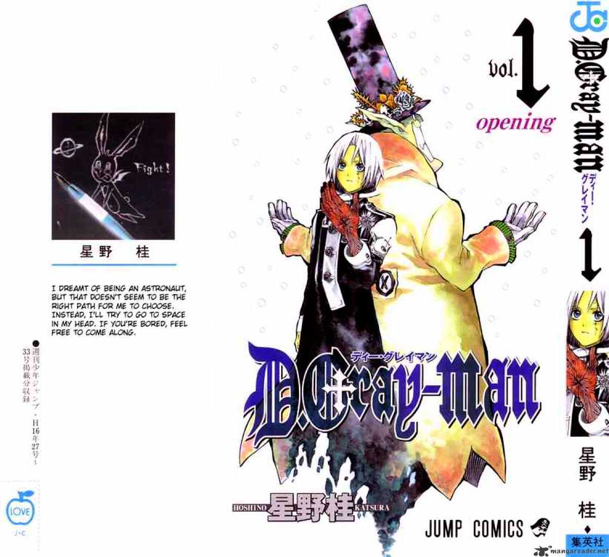 D Gray man, Chapter 1 - Read D Gray man Manga Online – English Scans