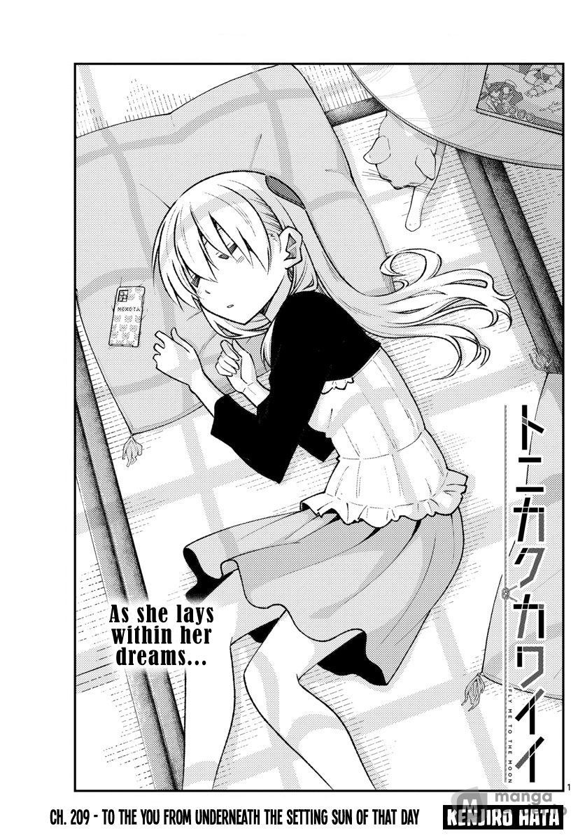 Tonikaku Kawaii, Chapter 209 image 01