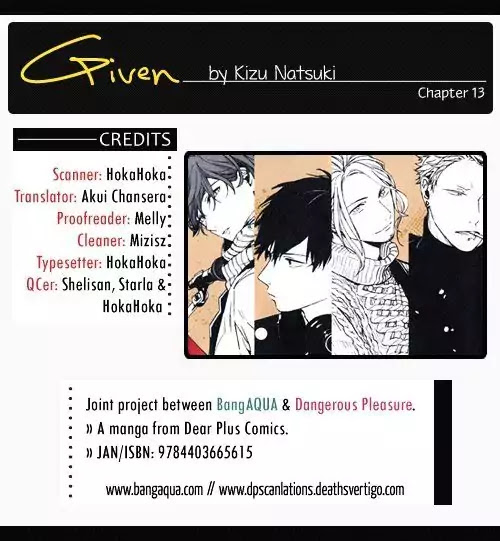Given, Chapter 13 image 01