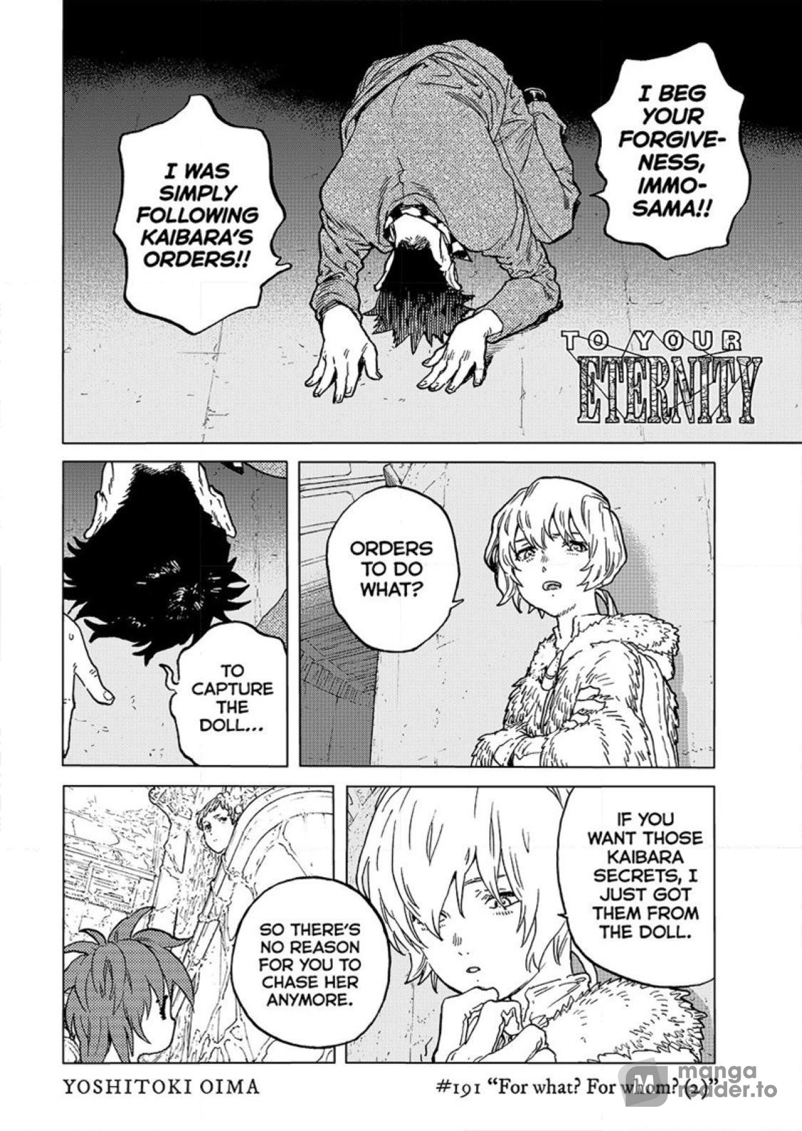 To Your Eternity, Chapter 191.2 image 4