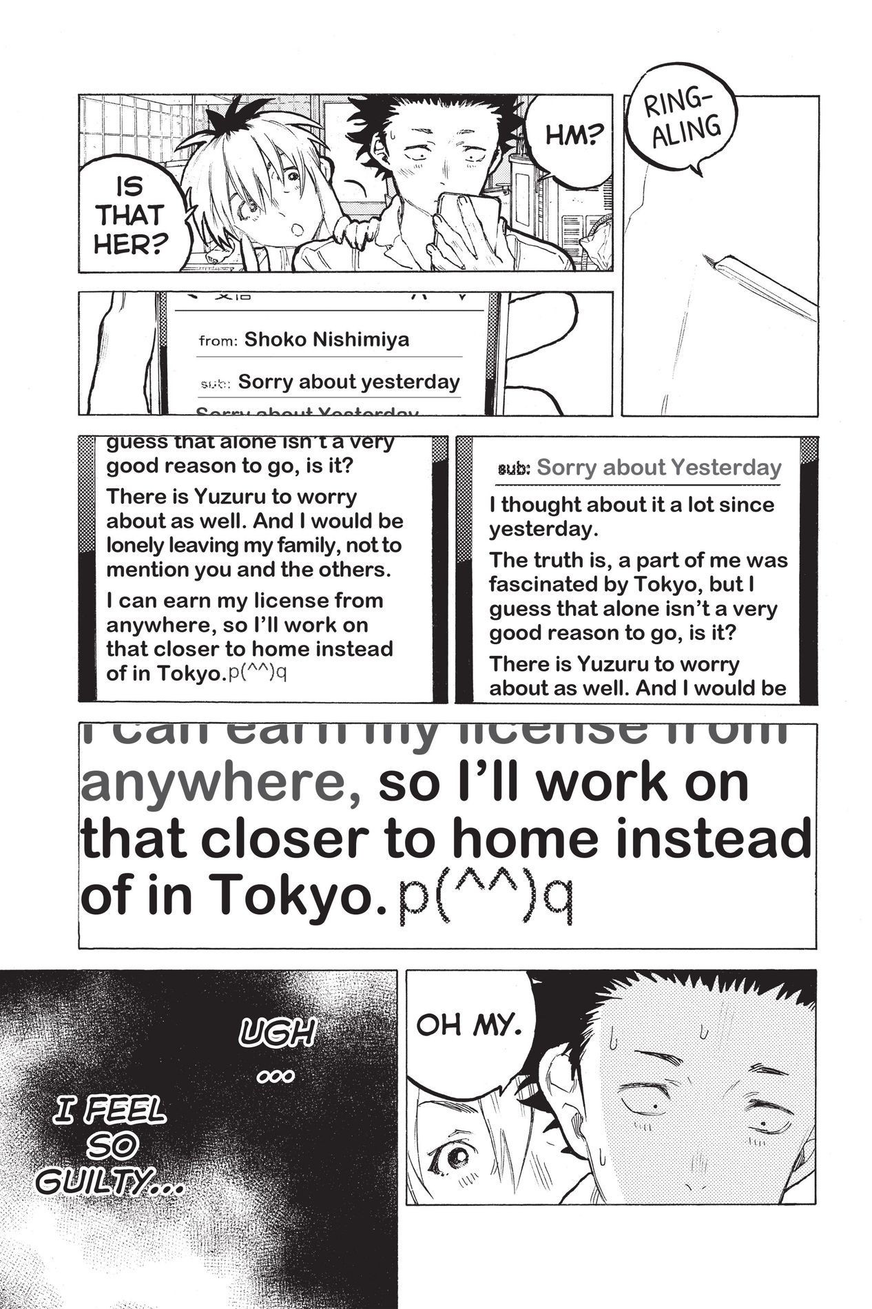 A Silent Voice, Chapter 60 image 03