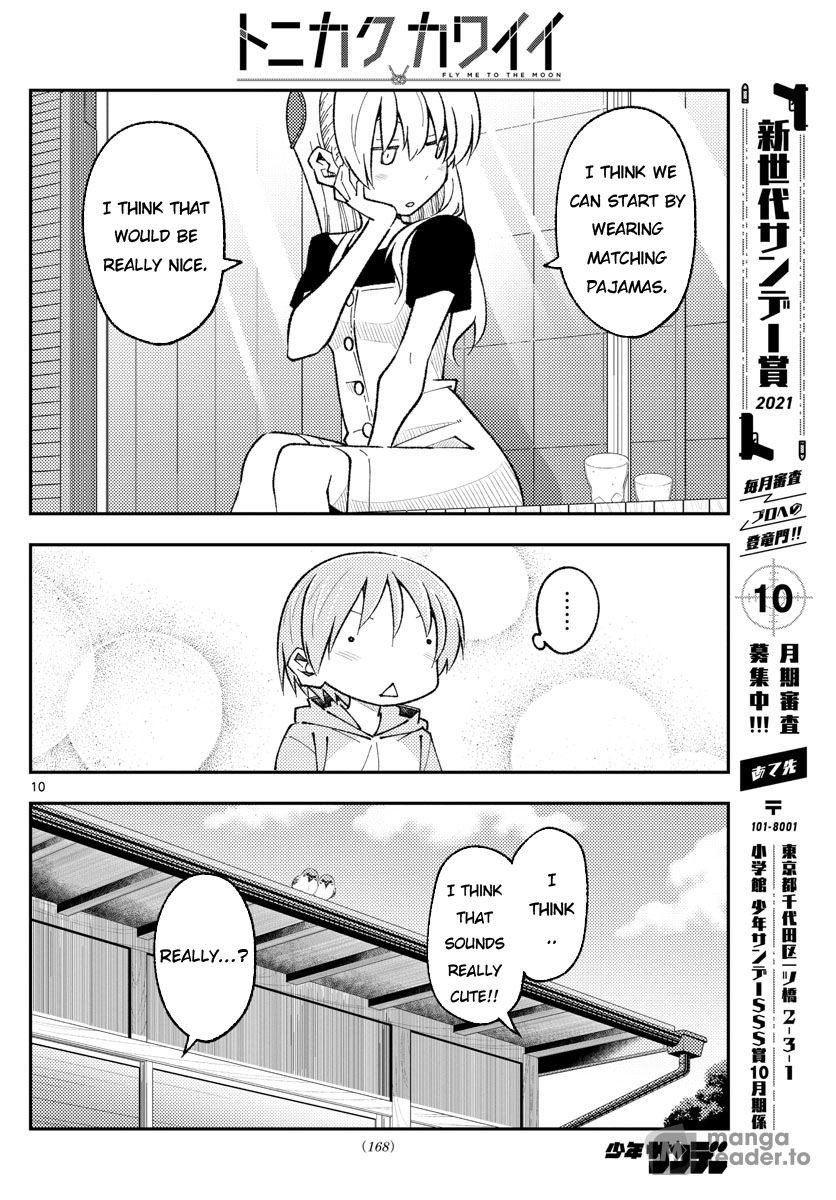 Tonikaku Kawaii, Chapter 166 image 10