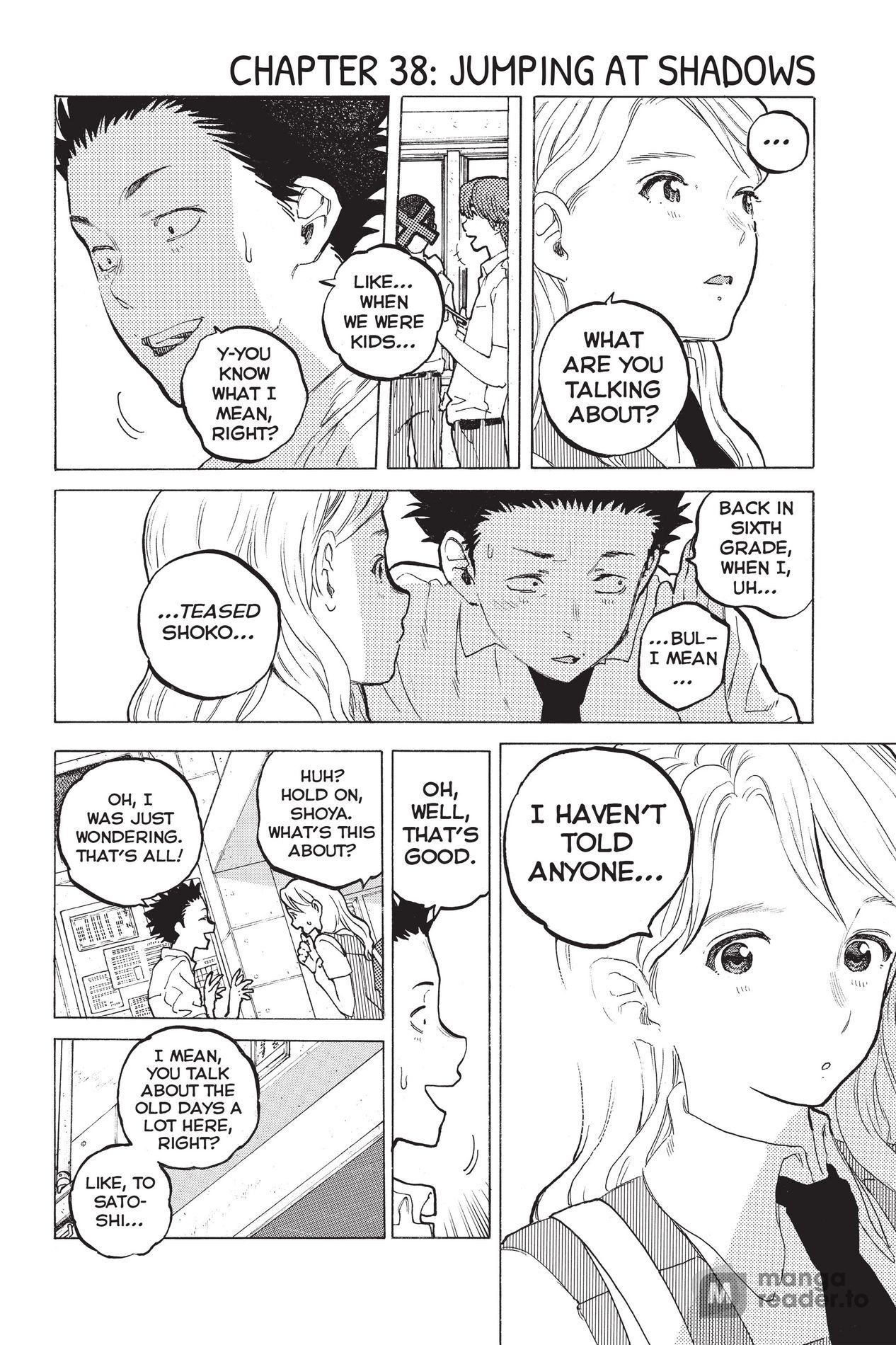 A Silent Voice, Chapter 38 image 01