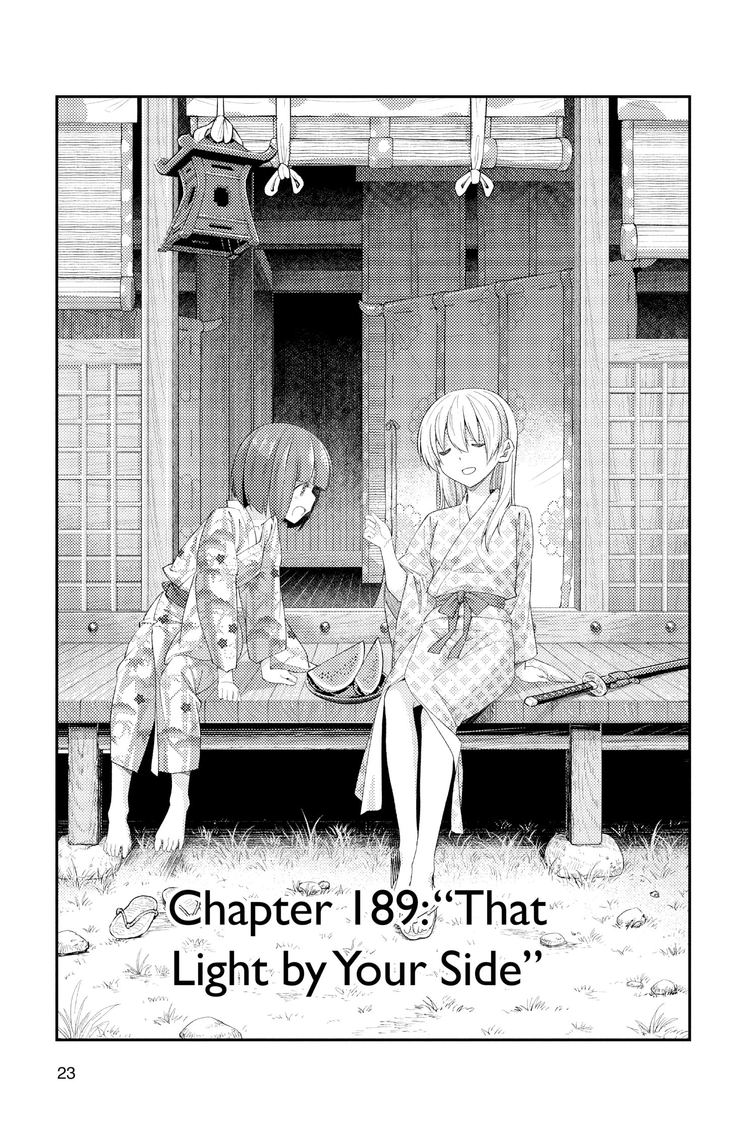 Tonikaku Kawaii, Chapter 189 image 01