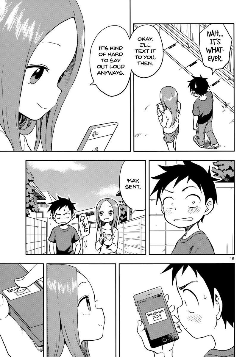 Teasing Master Takagi-san, Chapter 110 image 15