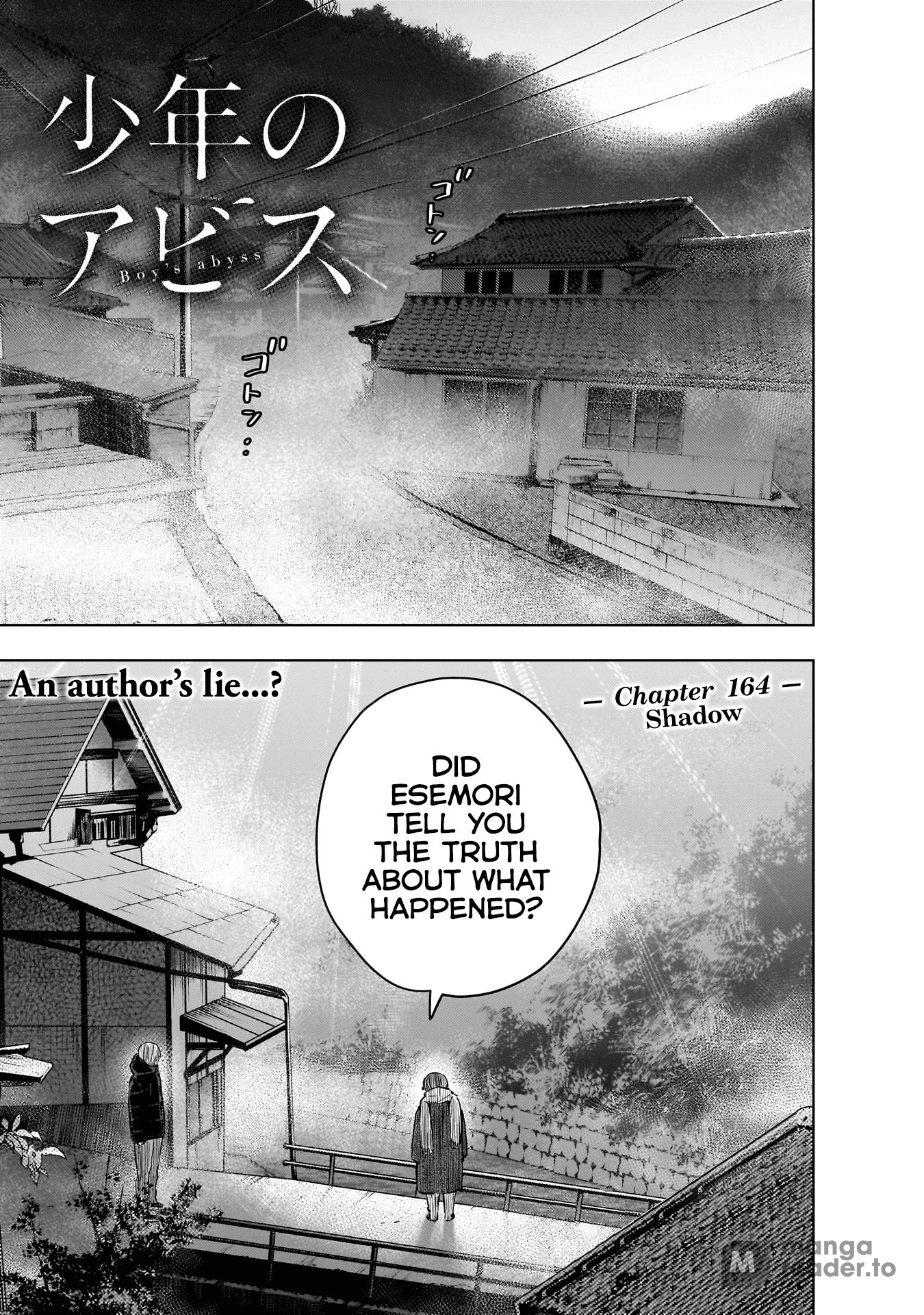 Boy’s Abyss, Chapter 164 image 01