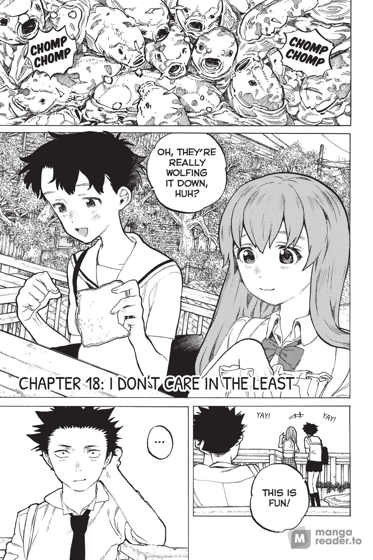 A Silent Voice, Chapter 18 image 01