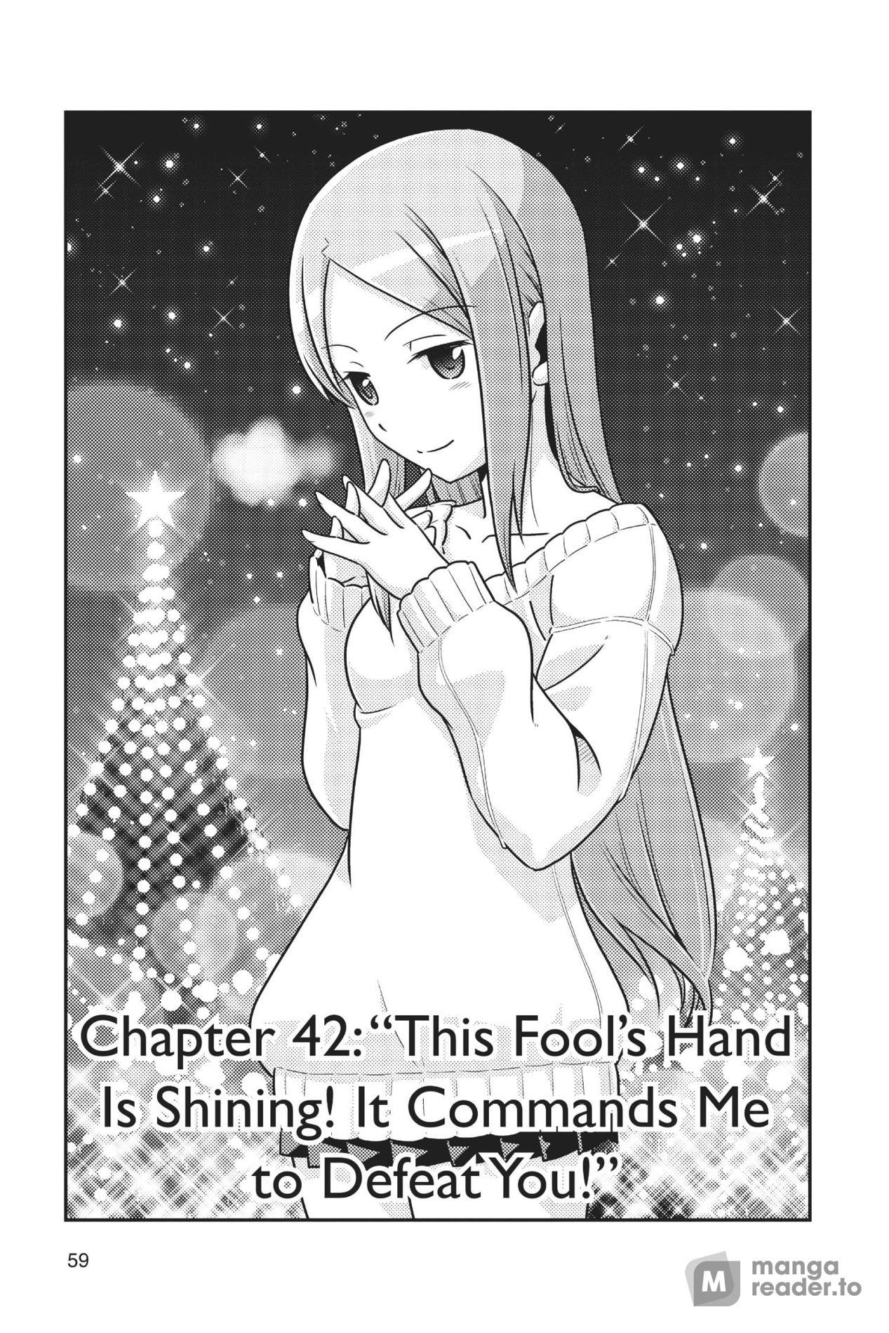 Tonikaku Kawaii, Chapter 42 image 01