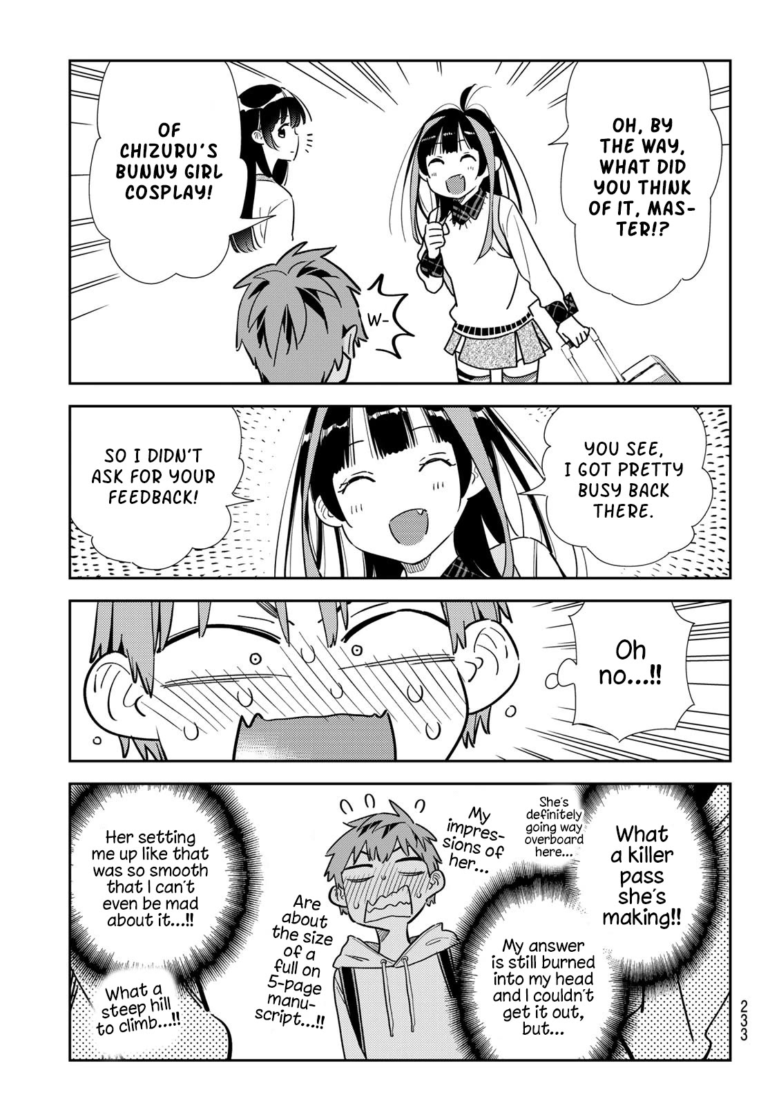 Rent-a-Girlfriend, Chapter 313 image 07