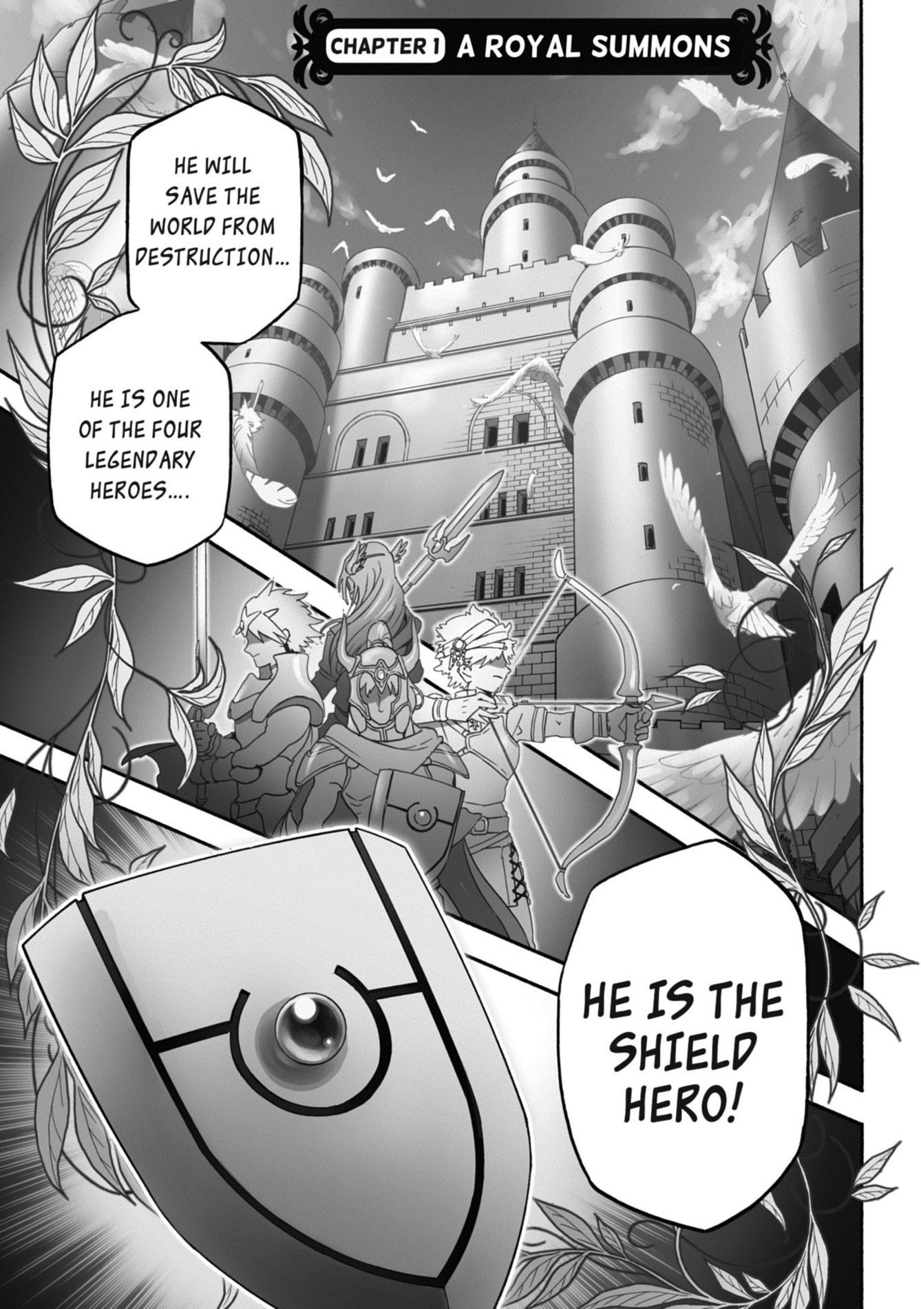 The Rising of the Shield Hero, Chapter 1 image 02