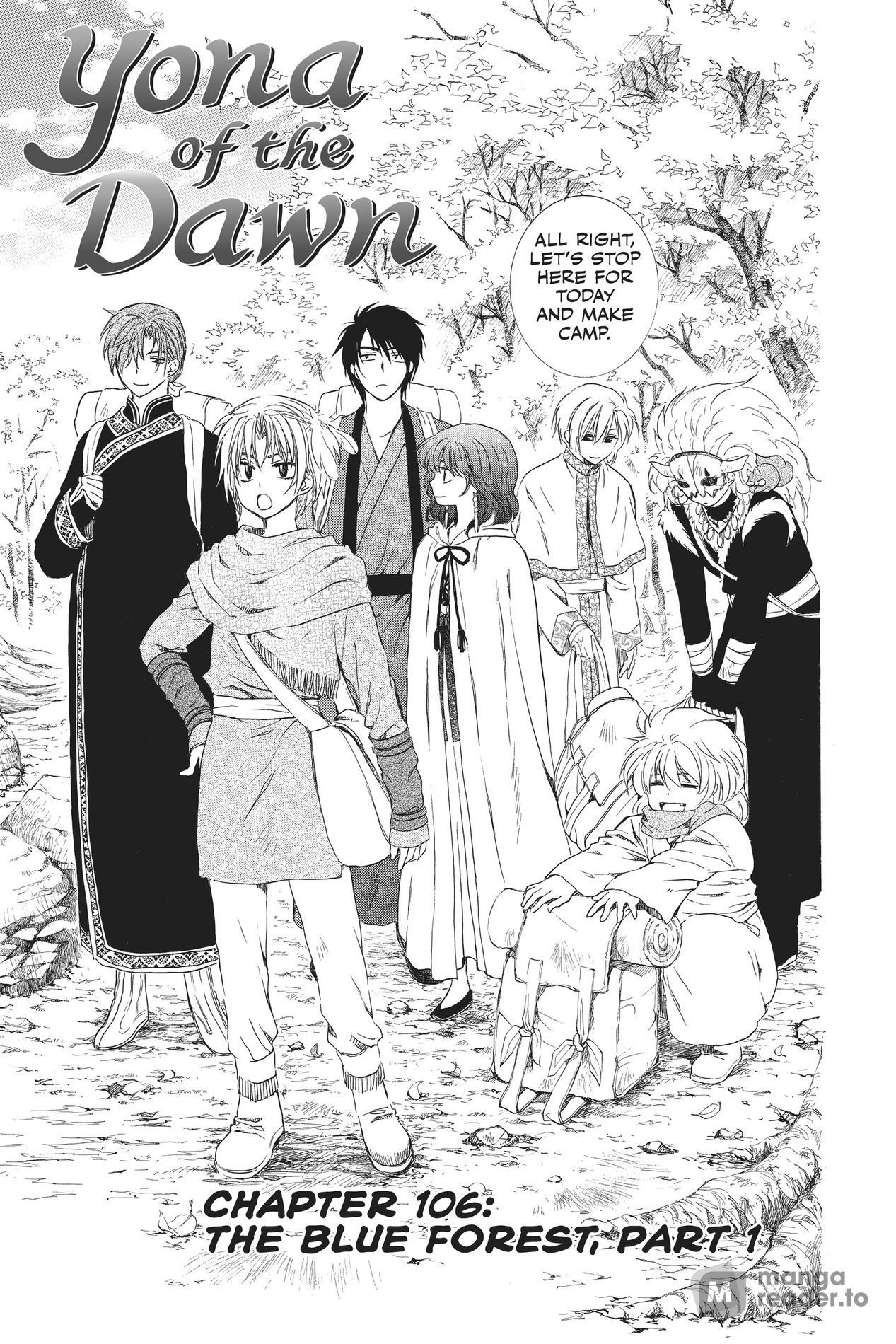 Yona of the Dawn, Chapter 106 image 01