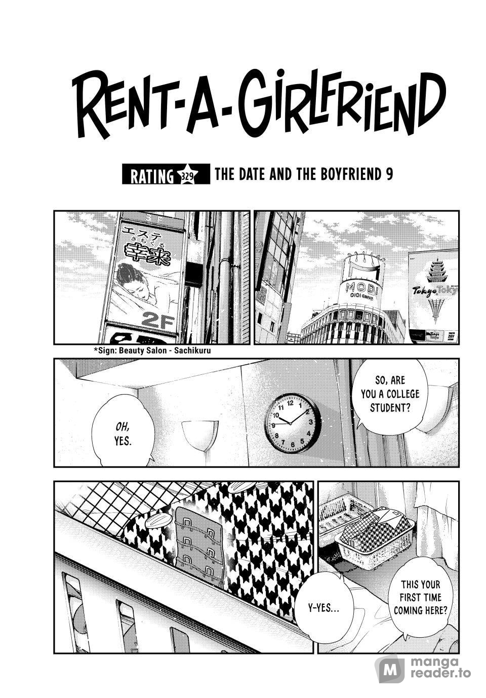 Rent-a-Girlfriend, Chapter 329 image 01